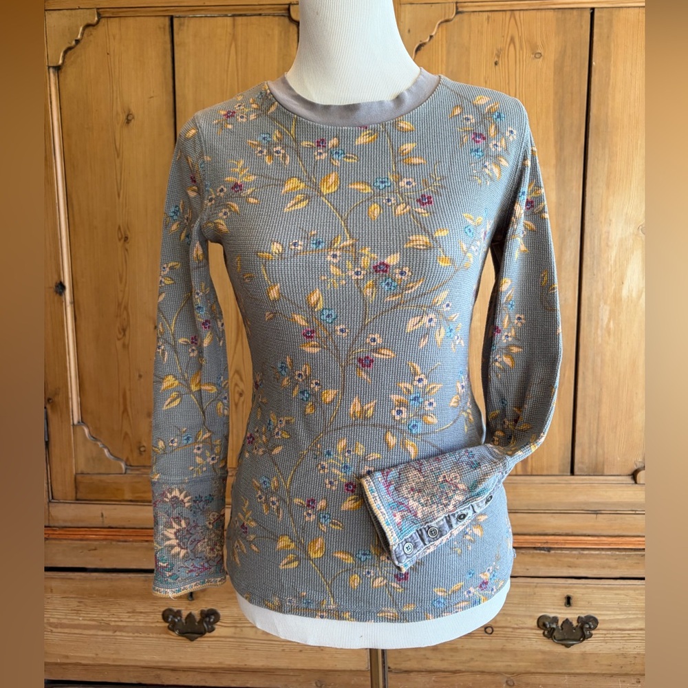 Sundance Willowherb Thermal Floral Long Sleeve Top - S